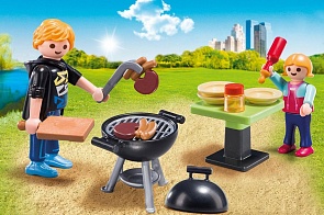 Игровой набор из серии Возьми с собой: Отдых с Барбекю (PlayMobil, 5649pm)